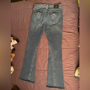 Never worn True religion mid rise flare size 31 $60